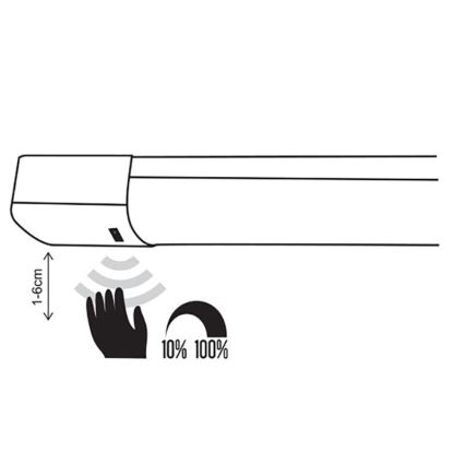 Luce LED dimmerabile sottopensile con sensore LED/20W/230V 4000K IP40