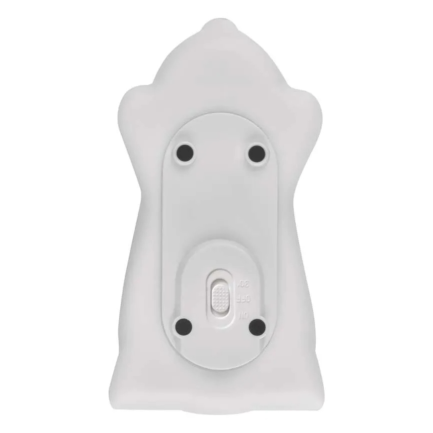 Lampada da notte LED RGB ricaricabile a sfioramento, 3,7 V 1200 mAh, orso