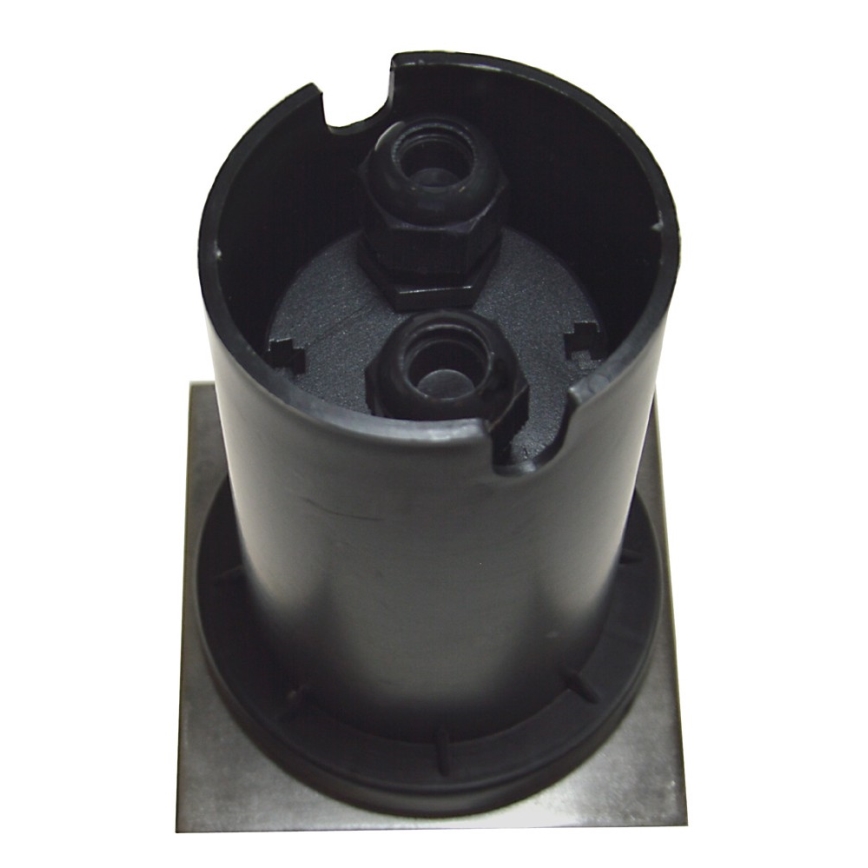 Luce per vialetti d'ingresso 1xGU10/30W/230V IP44 cromo opaco