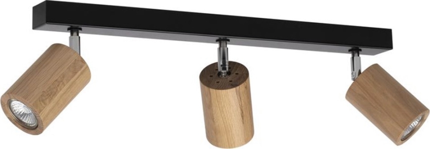 Luce Spot a LED da soffitto MATTI 3xGU10/5W/230V quercia