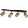 Luce Spot a LED da soffitto MATTI 4xGU10/5W/230V quercia