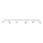 Luce Spot ANGIE 6xGU10/35W/230V bianco