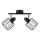 Luce Spot BELUCI 2xE14/40W/230V nero