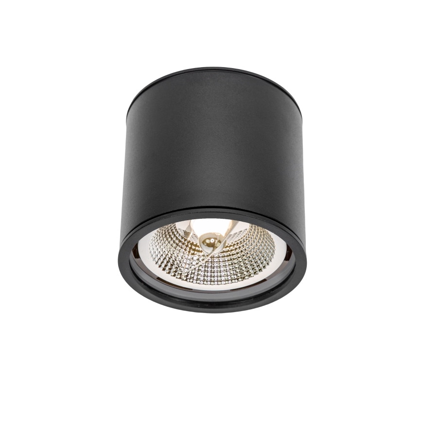 Luce Spot da bagno CHLOE AR111 1xGU10/12W/230V IP65 arrotondato nero