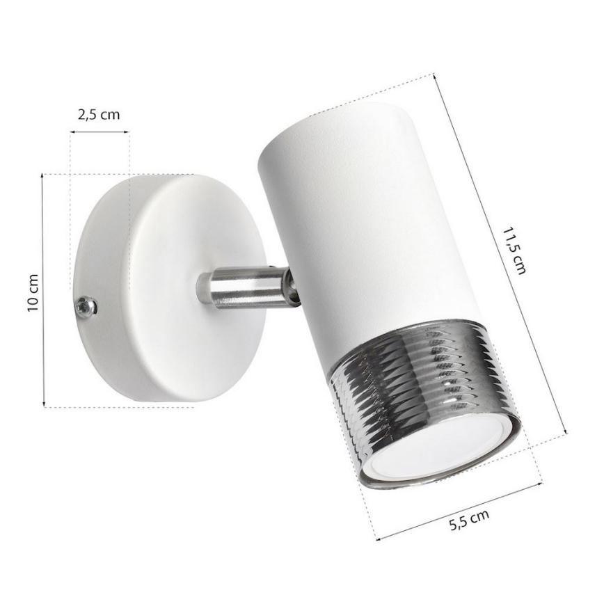 Luce Spot da parete a LED DANI 1xGU10/8W/230V