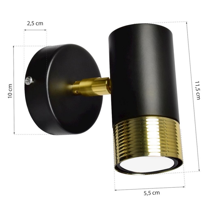 Luce Spot da parete a LED DANI 1xGU10/8W/230V