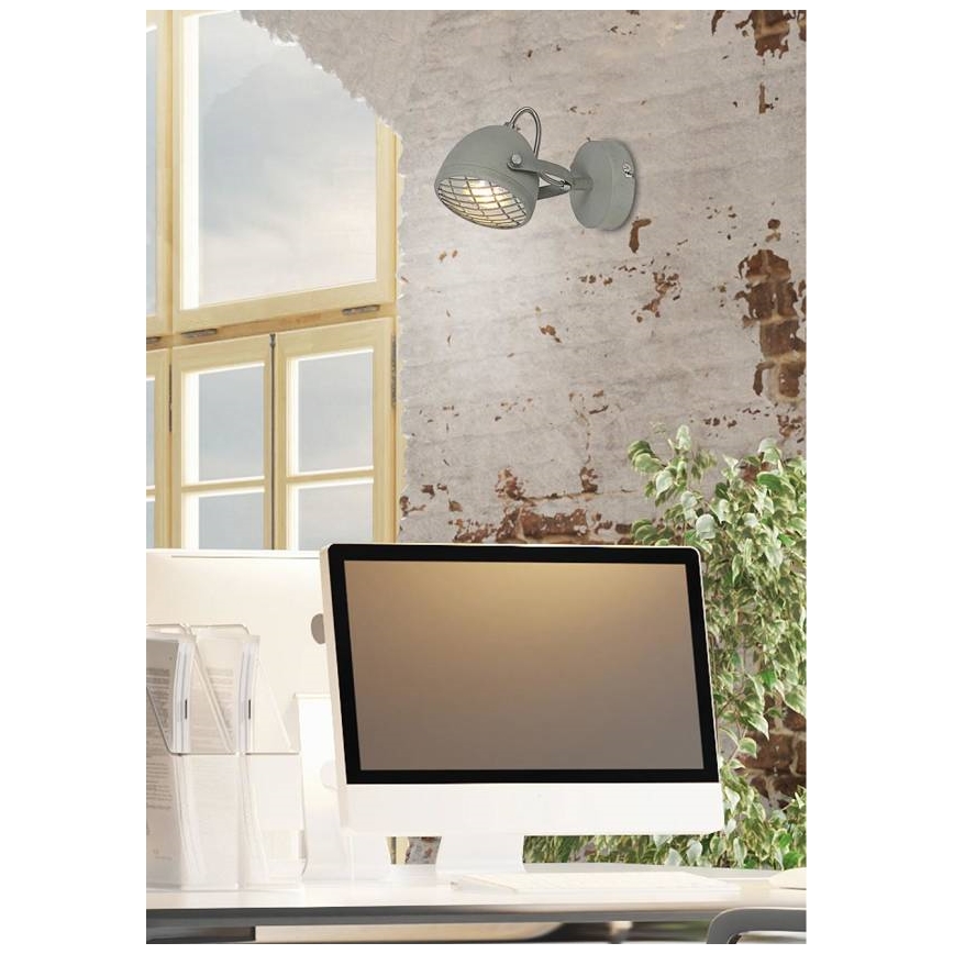 Luce Spot da parete PENT 1xGU10/50W/230V