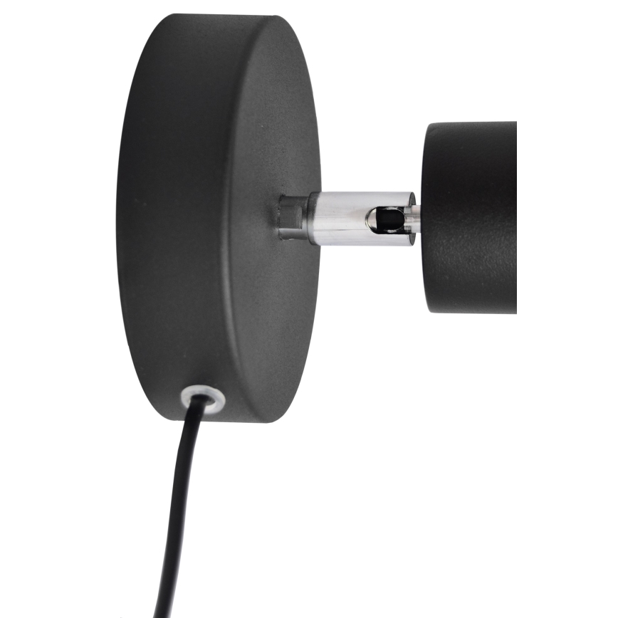 Luce Spot da parete TUNE 1xE27/20W/230V nero