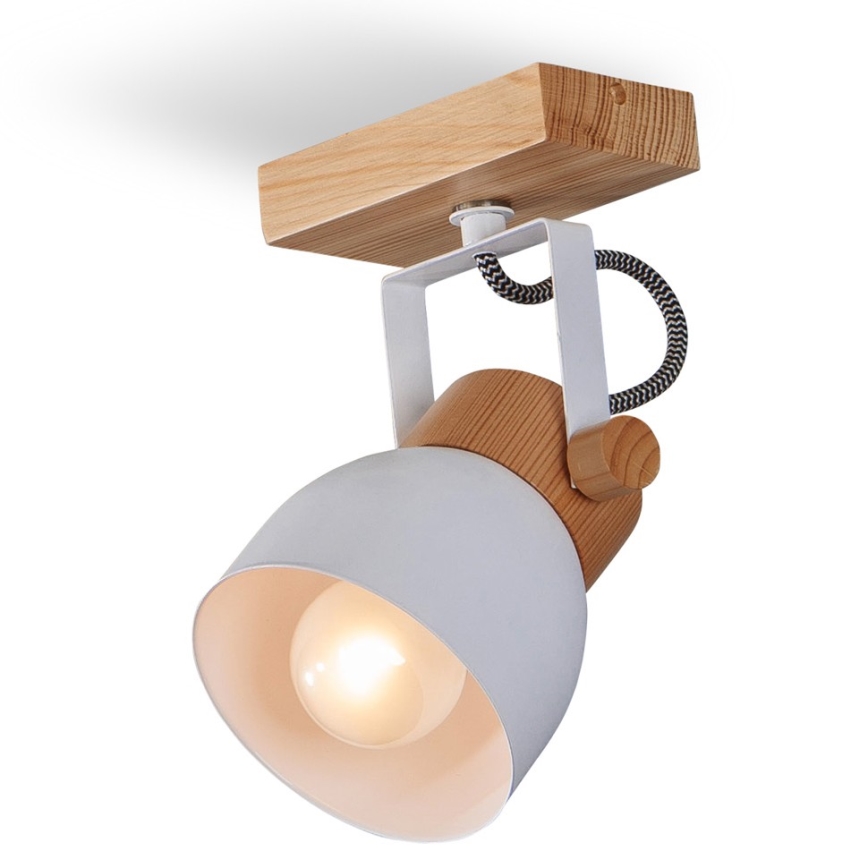 Luce Spot da parete VIANA 1xE27/60W/230V