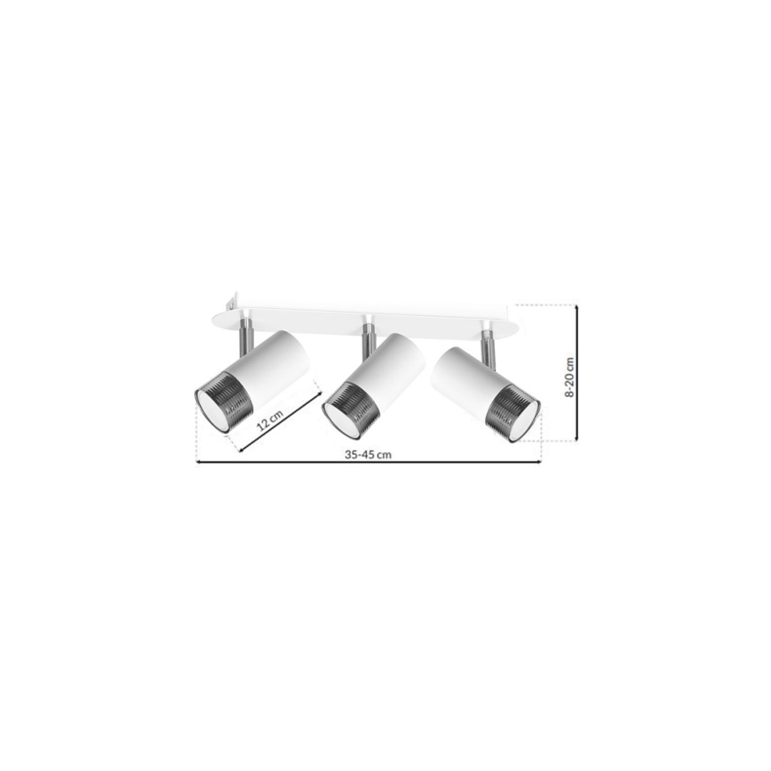 Luce Spot DANI 3xGU10/8W/230V