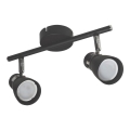 Luce Spot DEZ 2xGU10/30W/230V nero