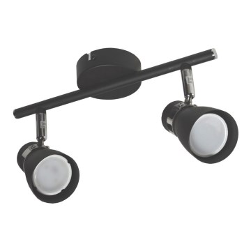 Luce Spot DEZ 2xGU10/30W/230V nero