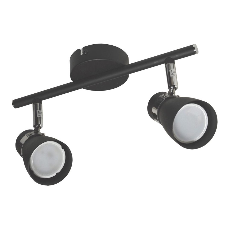 Luce Spot DEZ 2xGU10/30W/230V nero