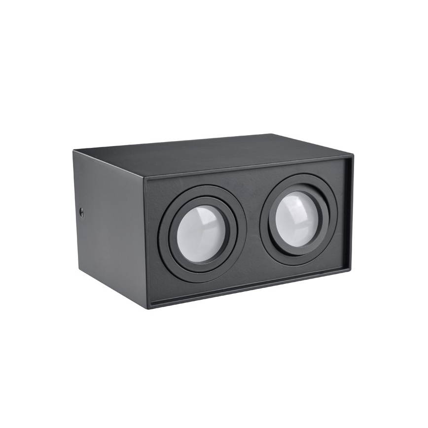 Luce Spot HADAR Q2 2xGU10/10W/230V nero