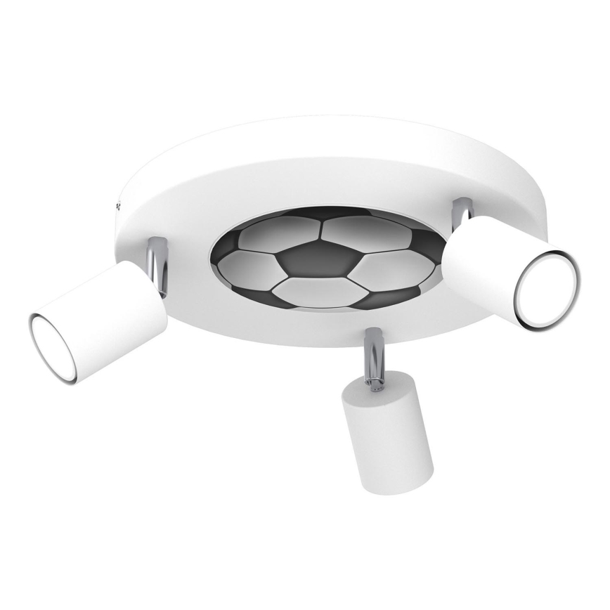 Luce Spot per bambini FUN 3xGU10/8W/230V bianco/ball