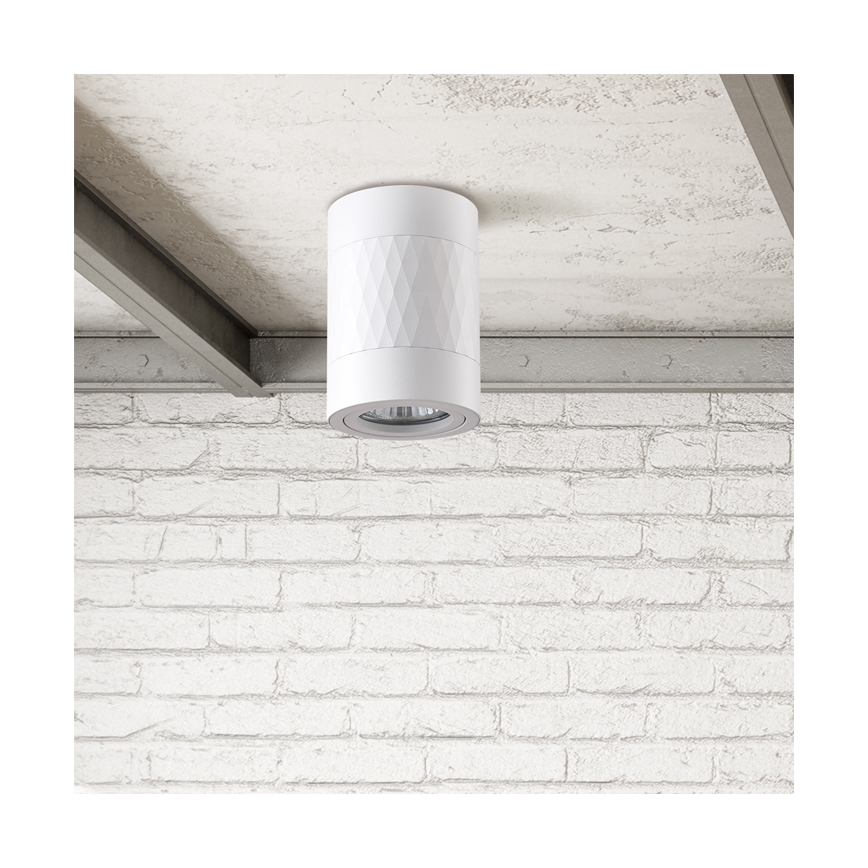 Luce Spot RUBIN 1xGU10/10W/230V bianco