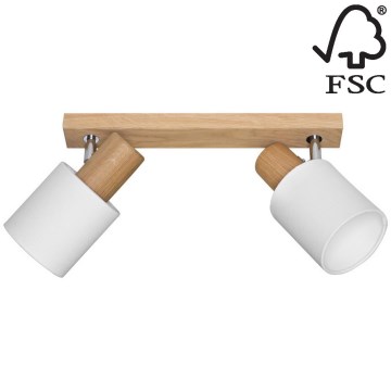 Luce Spot TREEHOUSE 2xE27/25W/230V - certificato FSC
