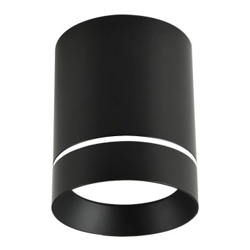 Luce Spot TUBA 1xGU10/15W/230V nero
