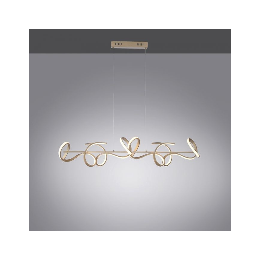 Luchten Direkt 19033-60 - Suspension filaire à intensité variable LED CURLS LED/40,8W/230V