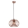 Lucide 02400/30/17 - Suspension VINTI 1xE27/60W/230V cuivre