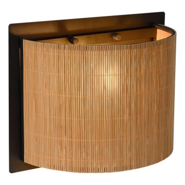 Lucide 03229/01/30 - Applique murale MAGIUS 1xE27/40W/230V bambou