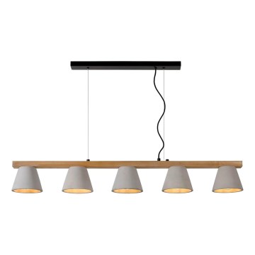Lucide 03413/05/41 - Suspension POSSIO 5xE14/40W/230V