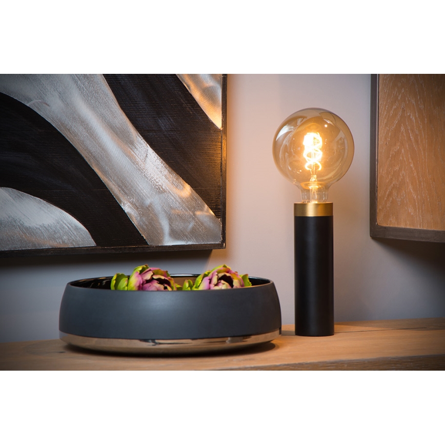 Lucide 03522/01/30 - Lampada da tavolo SELIN 1xE27/40W/230V