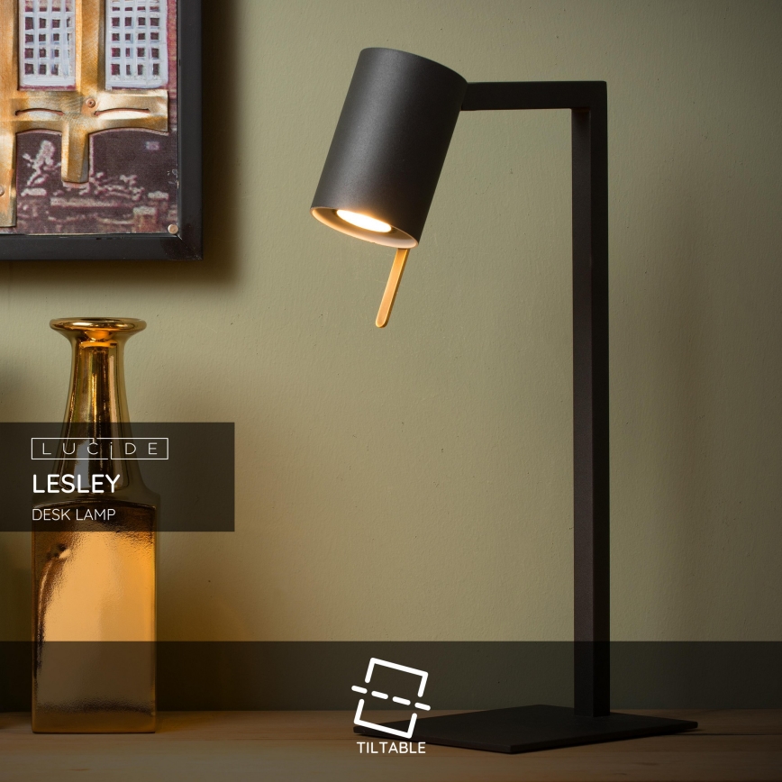 Lucide 03525/01/30 - Lampada da tavolo LESLEY 1xGU10/35W/230V