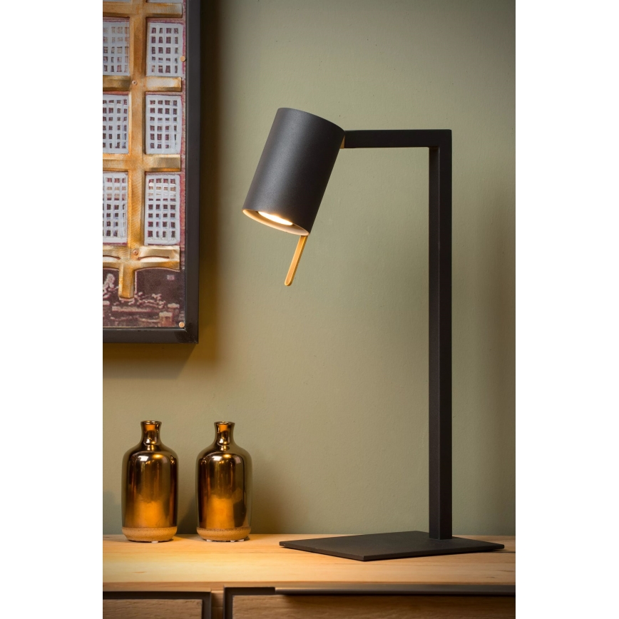 Lucide 03525/01/30 - Lampada da tavolo LESLEY 1xGU10/35W/230V