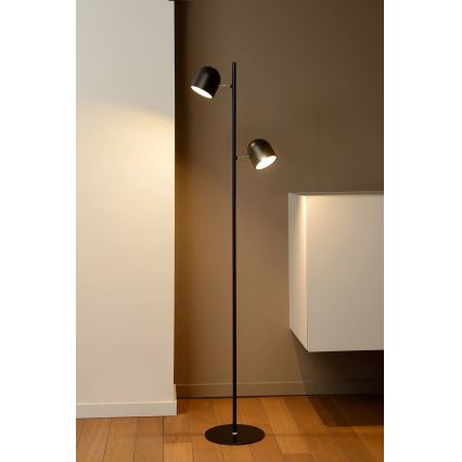 Lucide 03703/10/30 - Lampadaire LED à intensité modulable SKANSKA-LED 2xLED/5W/230V