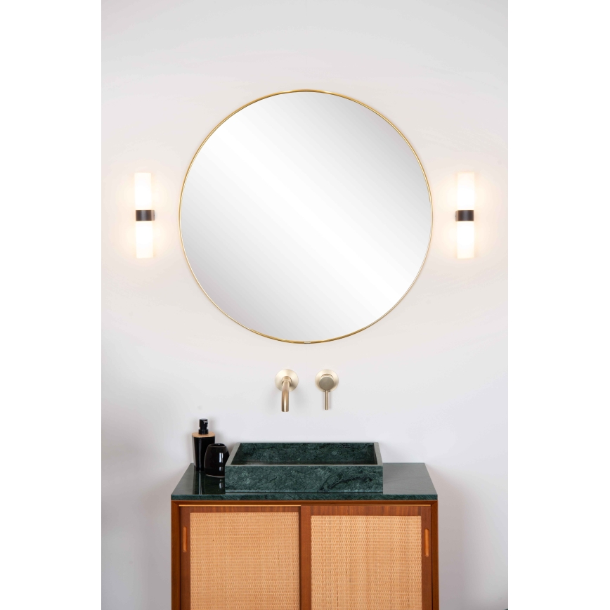 Lucide 04202/02/30 - Applique da bagno JESSE 2xG9/33W/230V IP44