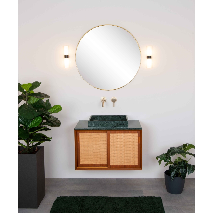 Lucide 04202/02/30 - Applique da bagno JESSE 2xG9/33W/230V IP44