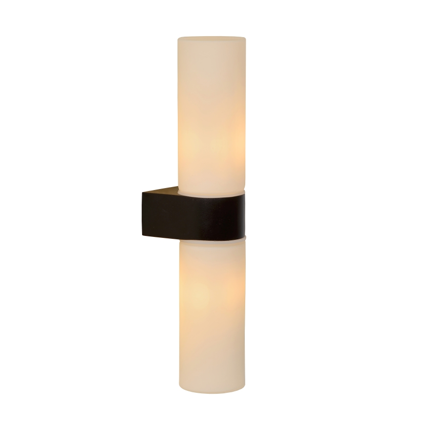 Lucide 04202/02/30 - Applique da bagno JESSE 2xG9/33W/230V IP44