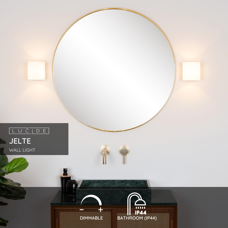 Lucide 04203/01/30 - Badezimmerwandleuchte JELTE 1xG9/33W/230V IP44