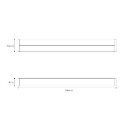 Lucide 04205/12/12 - Applique a LED da bagno JASPER 1xLED/12W/230V