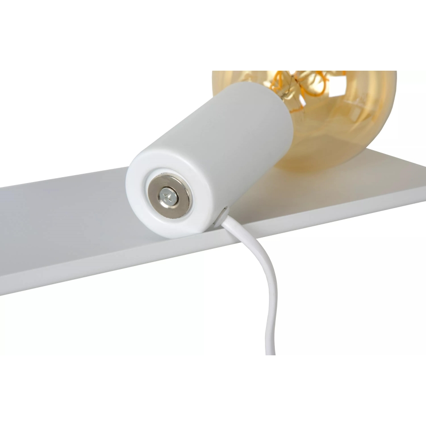Lucide 06218/01/31 - Applique SEBO 1xE27/40W/230V bianco