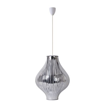 Lucide 06408/01/11 - Pendelleuchte POLI 1xE27/60W/230V glänzendes Chrom