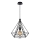 Lucide 06496/37/30 -  Hängeleuchte RICKY 1xE27/60W/230V schwarz