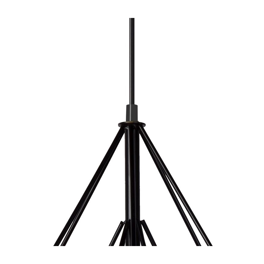 Lucide 06496/37/30 -  Hängeleuchte RICKY 1xE27/60W/230V schwarz