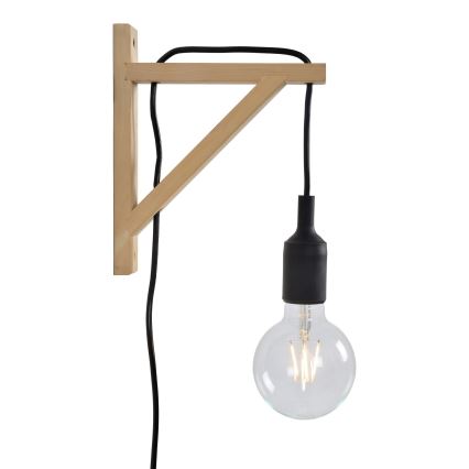 Lucide 08208/01/30 - Applique FIX WALL 1xE27/60W/230V nera