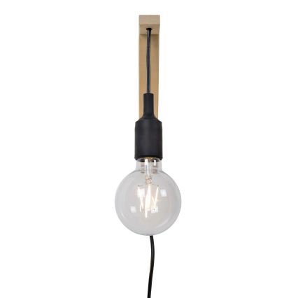 Lucide 08208/01/30 - Applique FIX WALL 1xE27/60W/230V nera
