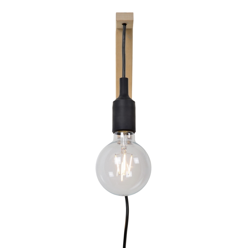 Lucide 08208/01/30 - Applique FIX WALL 1xE27/60W/230V nera