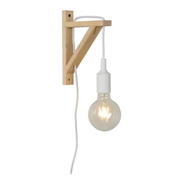 Lucide 08208/01/31 - Wandleuchte FIX WALL 1xE27/60W/230V weiß