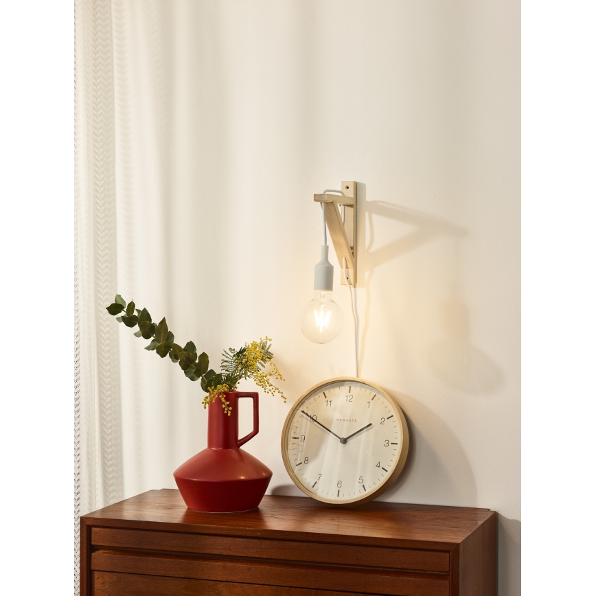 Lucide 08208/01/31 - Wandleuchte FIX WALL 1xE27/60W/230V weiß