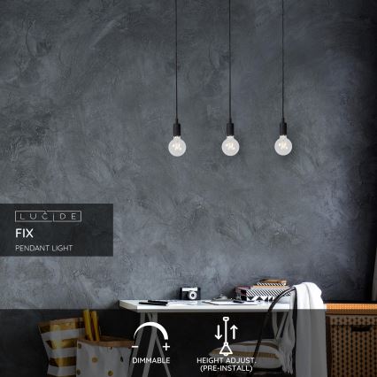 Lucide 08408/03/30 - Cavo di alimentazione FIX MULTIPLE 3xE27/60W/230V