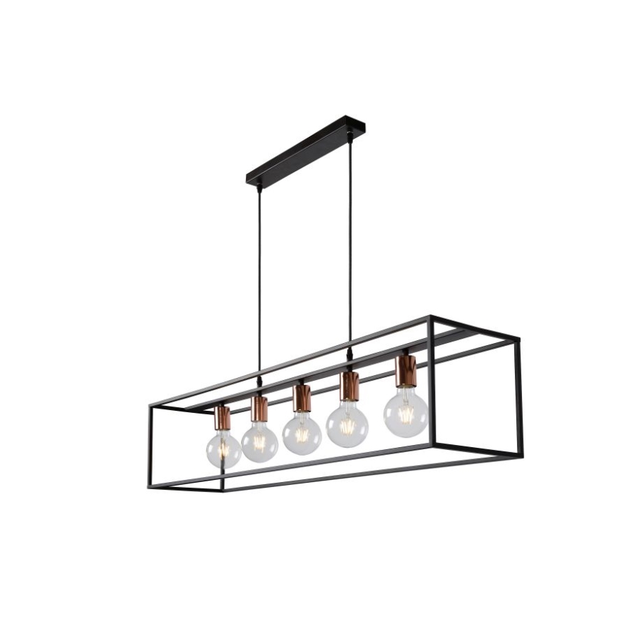 Lucide 08424/05/30 - Lampada a sospensione ARTHUR 5xE27/60W/230V