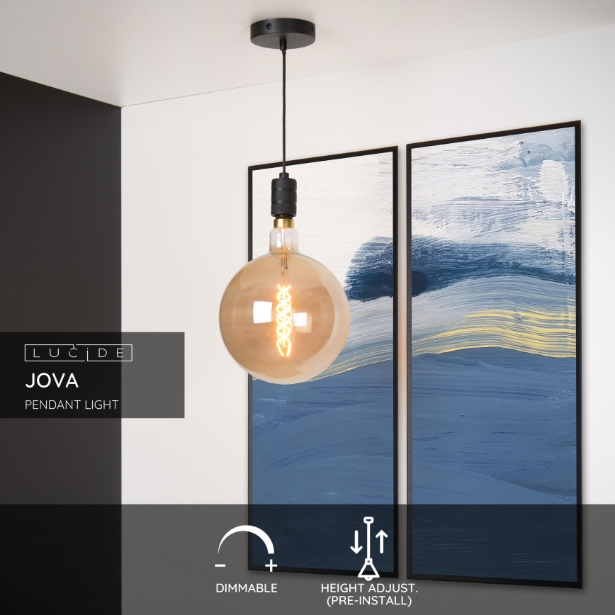 Lucide 08426/01/30 - Stromkabel JOVA 1xE27/60W/230V