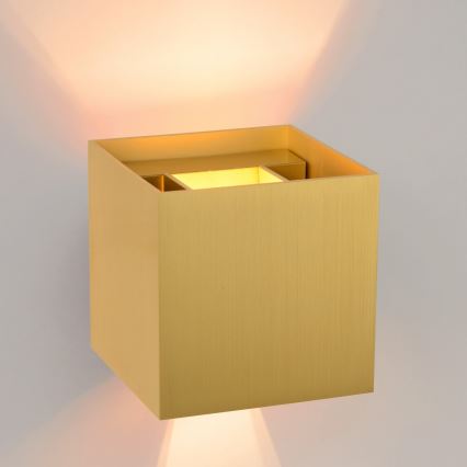 Lucide 09217/04/02 - Dimmbare LED-Wandleuchte XIO 1xG9/4W/230V golden
