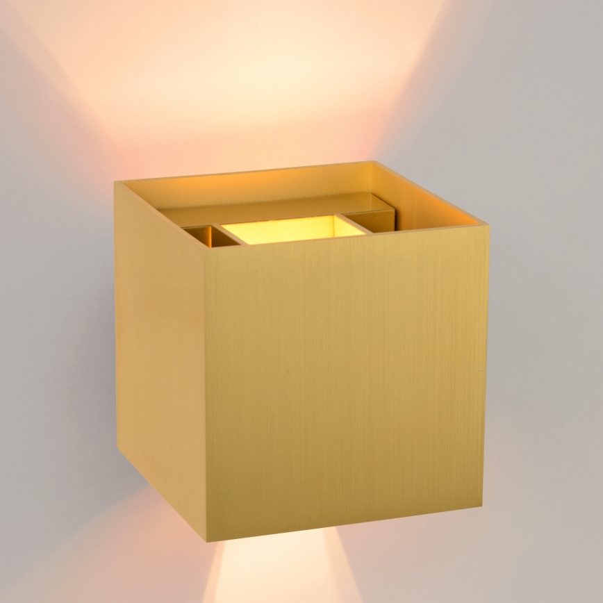 Lucide 09217/04/02 - Dimmbare LED-Wandleuchte XIO 1xG9/4W/230V golden