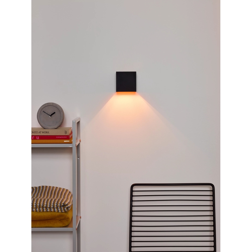 Lucide 09217/04/30 - Dimmbare LED-Wandleuchte XIO 1xG9/4W/230V schwarz